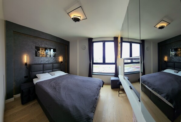 1 makuuhuone, työpöytä, silitysrauta/-lauta, ilmainen Wi-Fi