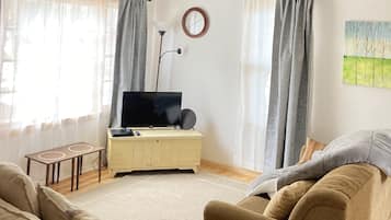 Televisor intel·ligent, reproductor de DVD, llibres i videoteca