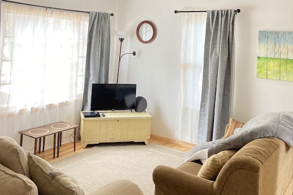 Smart-TV, DVD-Player, BĂŒcher, Videothek