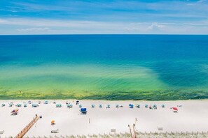 This is the view from your balcony of the Gulf of Mexico. - Nov- Dec on Sale! Updated|Luxury|GulfFront|Penthouse|Huge (Perdido Key)