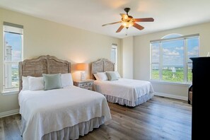 3rd bedroom features 2 full size beds and Bay view with private bathroom. - Nov- Dec on Sale! Updated|Luxury|GulfFront|Penthouse|Huge (Perdido Key)