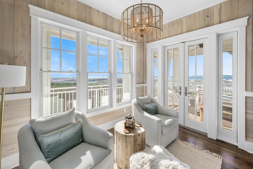 5BR Designer Home with Gulf Views, Elevator + Beach Access | Pelican Pointe