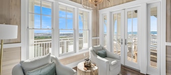 5BR Designer Home with Gulf Views, Elevator + Beach Access | Pelican Pointe