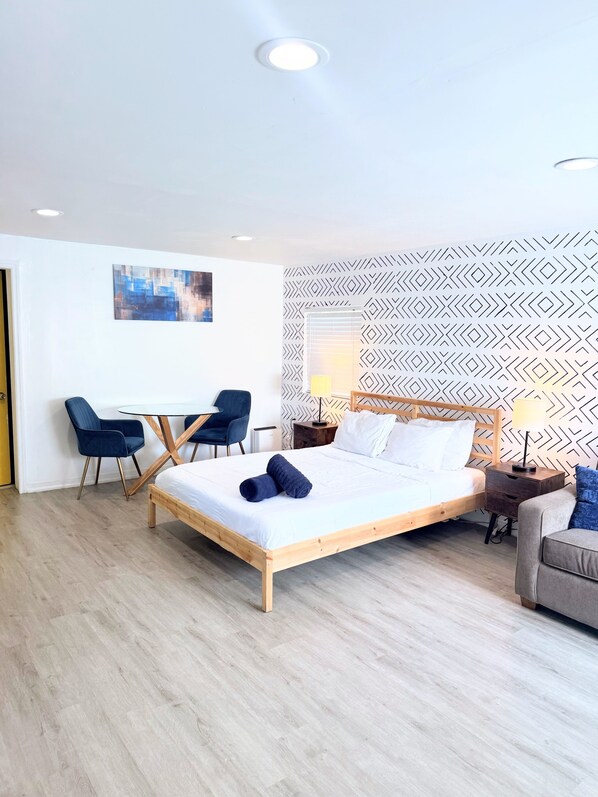 1 bedroom, iron/ironing board, free WiFi, bed sheets
