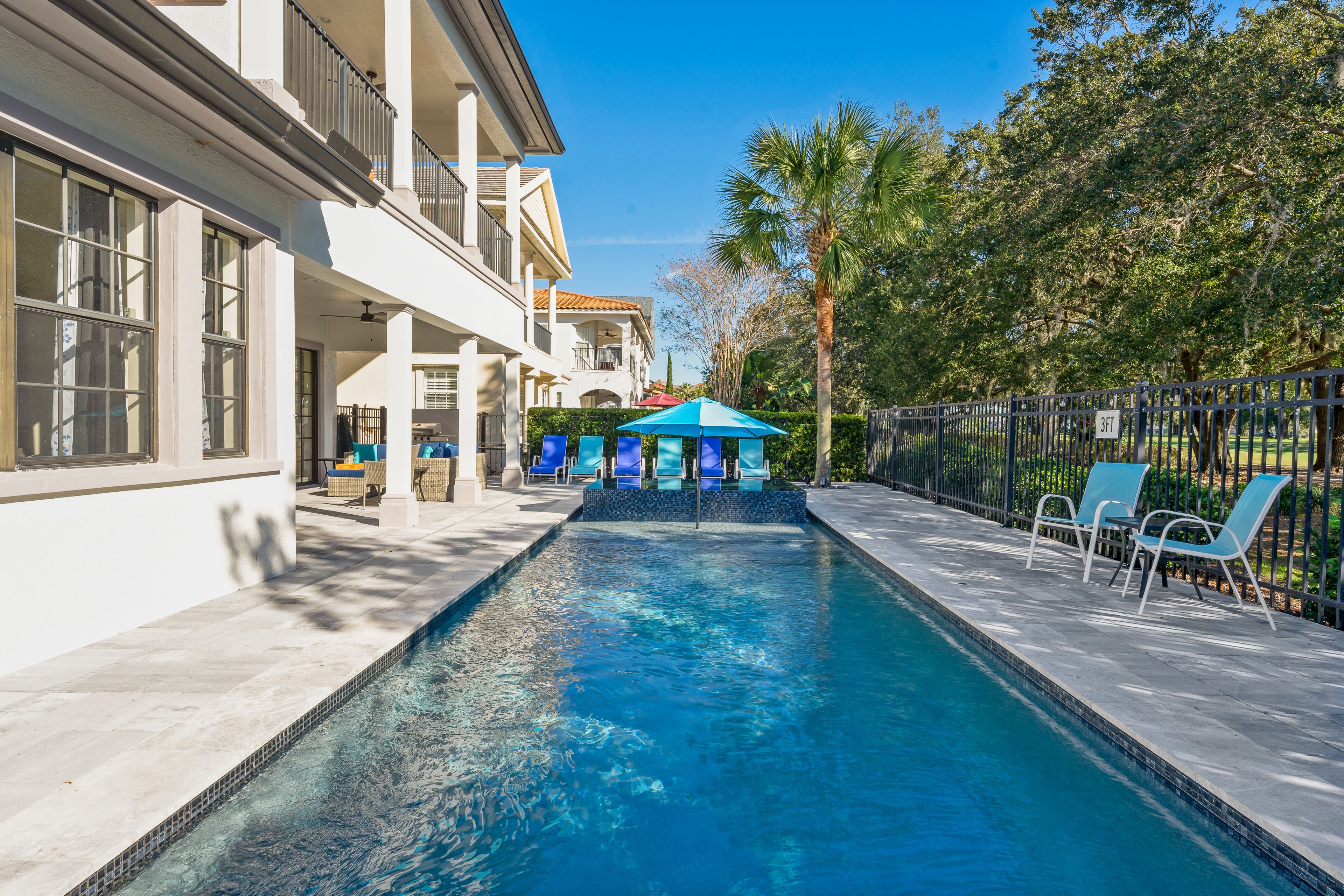 Reunion Luxury Home, PrivatePool/Spa, on Golf Course; 6 miles from Disney!