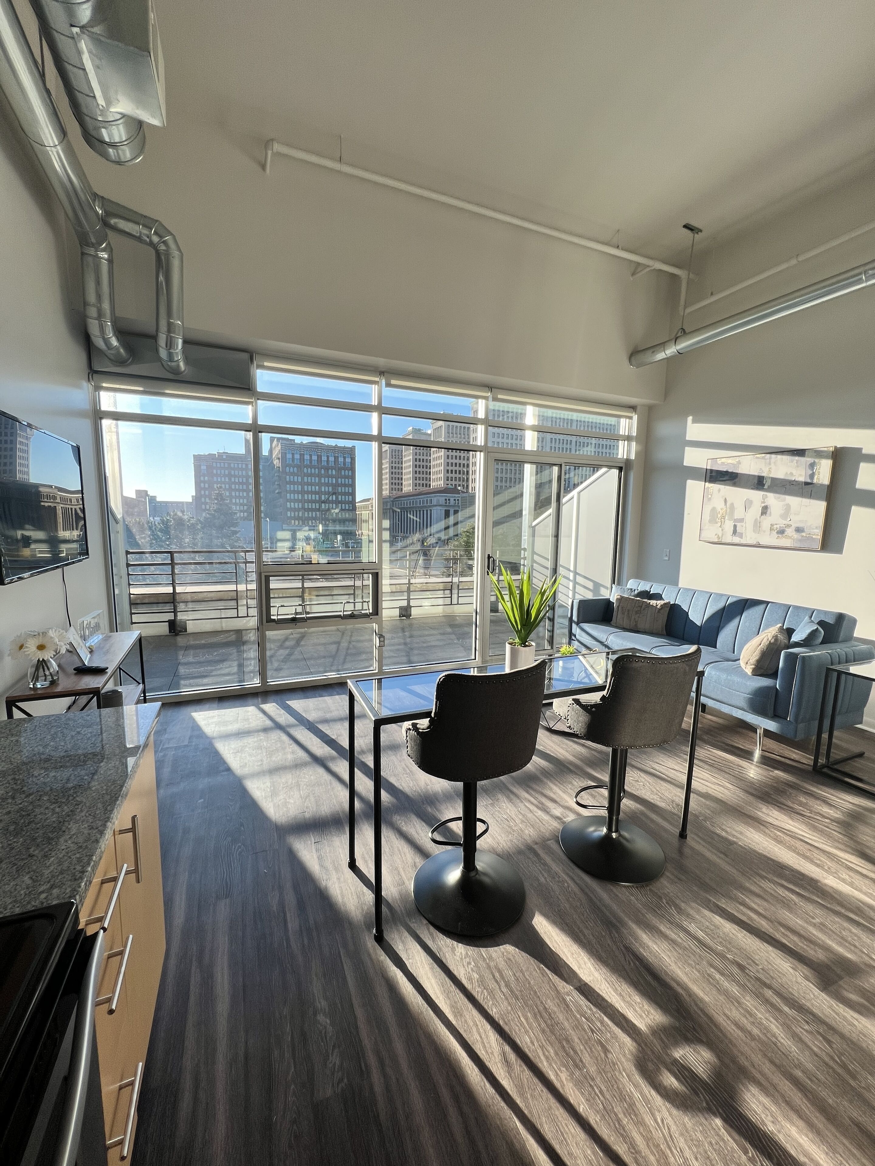 Beautiful Apt Downtown Detroit with VIEW