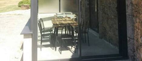 Restauration en plein air