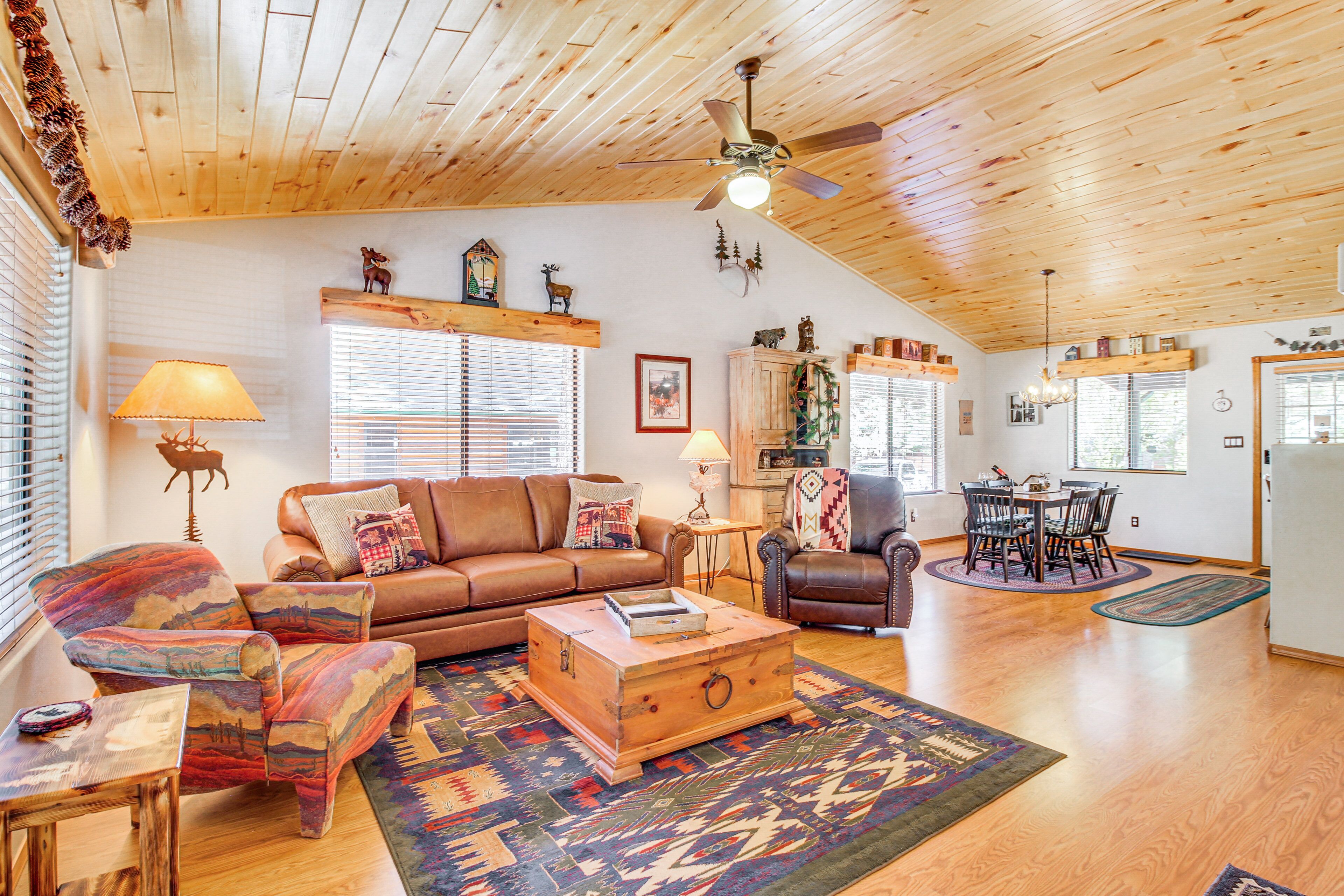 Overgaard Cabin in National Forest w/ Gas Fire Pit