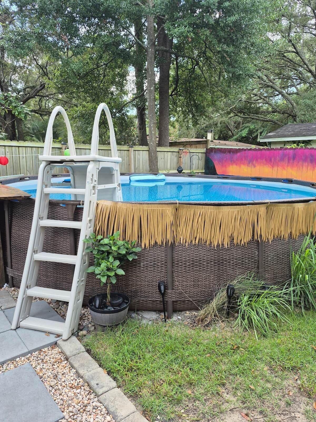 Beheizter Pool