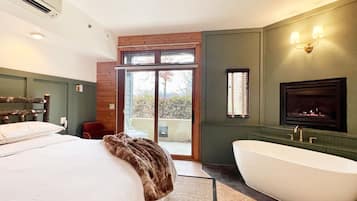 Premium bedding, desk, blackout curtains, iron/ironing board