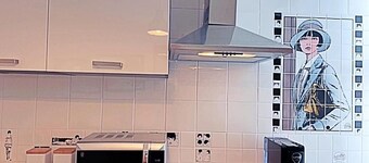 Single room with shared bathroom