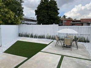 Backyard (view from patio)