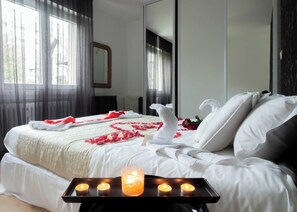 1 Schlafzimmer, Bügeleisen/Bügelbrett, kostenloses WLAN, Bettwäsche