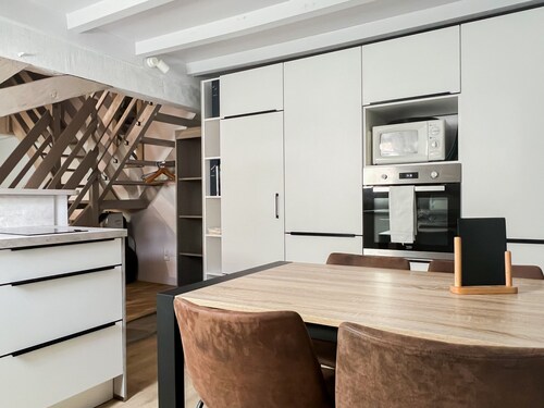 Rocher blanc duplex rue Carnot 5 min du lac ! I