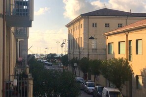 Blick von der Unterkunft