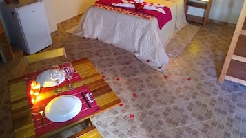 Family Chalet, 1 Bedroom | 2 bedrooms, hypo-allergenic bedding, minibar, desk