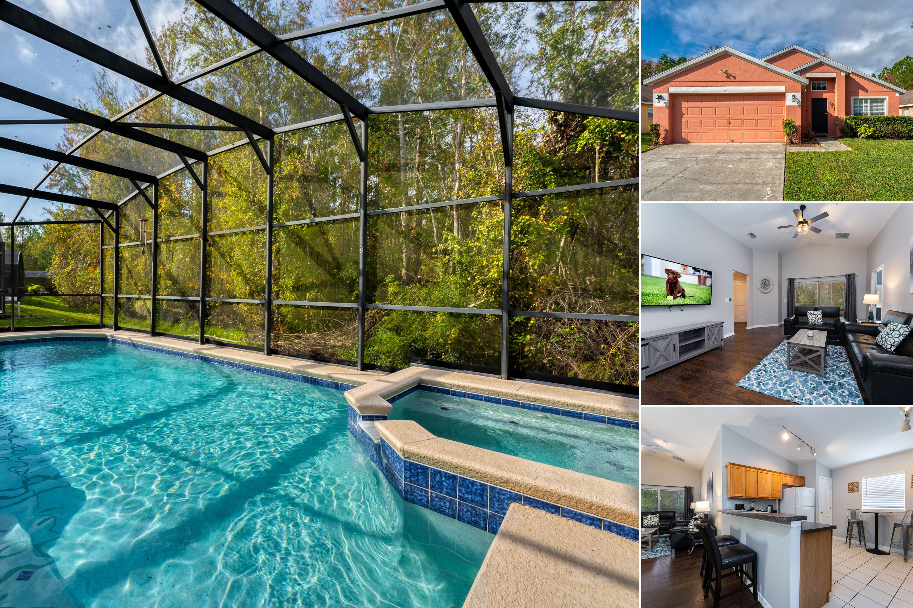 Wooded View/ Pool & Spa/ Close to Theme Parks
