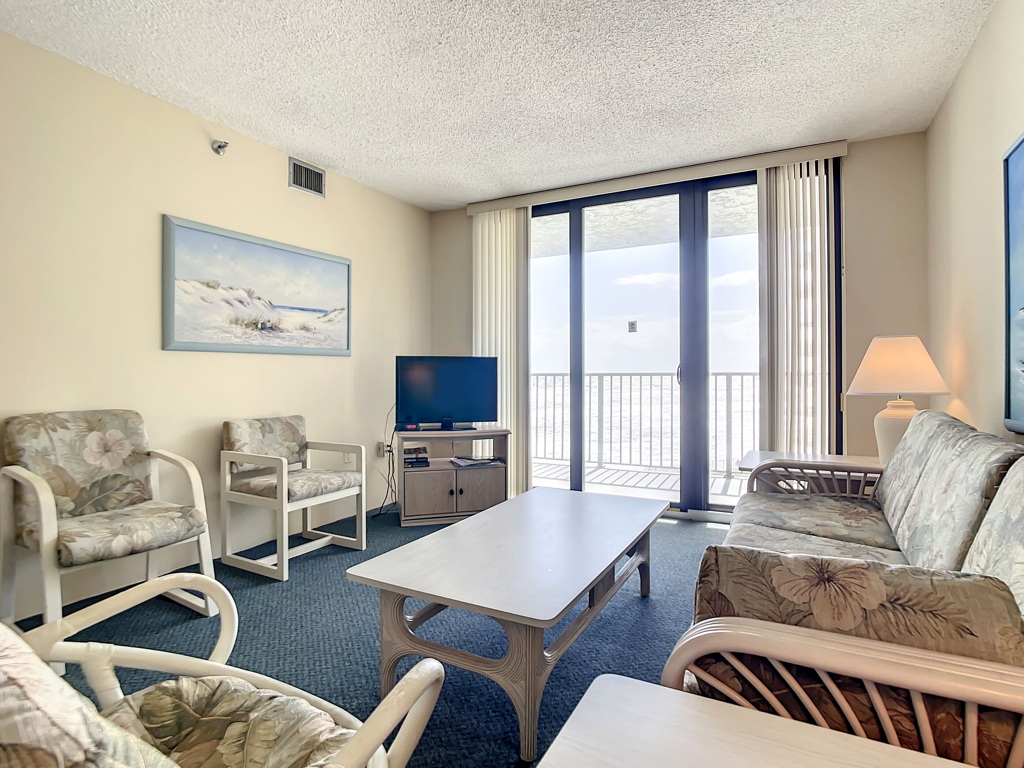 Ocean View with a beachfront pool at Ocean Trillium Condo ~ #402