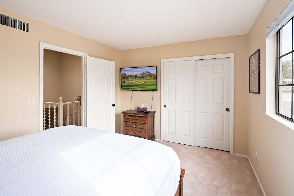 2 bedrooms, iron/ironing board, travel crib, WiFi