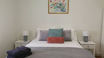 3 bedrooms, iron/ironing board, travel crib, free WiFi