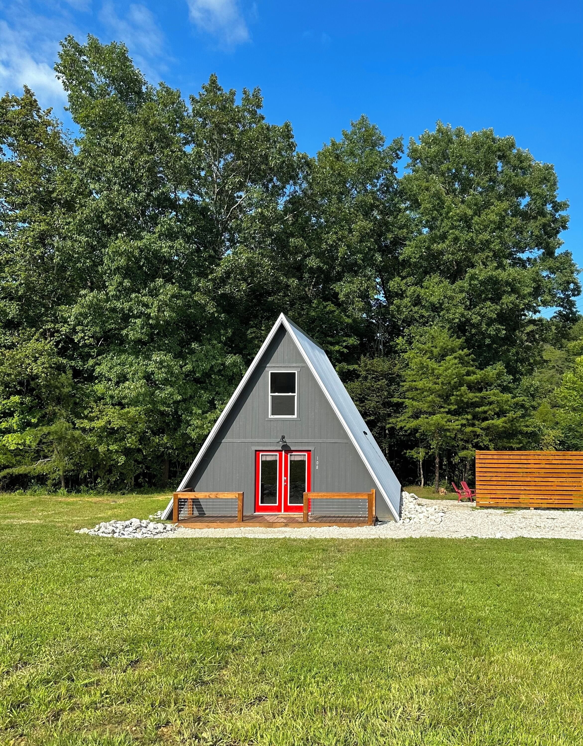 ✨ NEW Custom A-Frame cabin near Mammoth Cave and <1 mi. to Nolin Lake