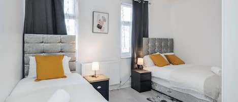 2 habitaciones, wifi y ropa de cama