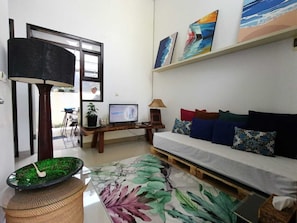 Family Room, 2 Bedrooms | Living area - The Valley Guesthouse (Malang)