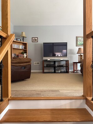 Smart-TV, DVD-Player, Bücher, Videothek