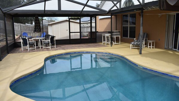 Piscine chauffée