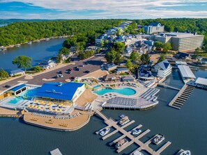 Enjoy a waterfront stay with access to a marina and multiple pools.