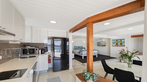 Microwave, stovetop, dishwasher, toaster - Waterfront Studio by HolidayCo. (BLACKWALL)