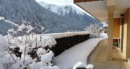 Apartment in Chatel/Roitet with view of Chatel and Abondance Valley