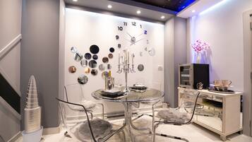 Luxury Apartment | Living area | 75-inch Smart TV with digital channels, TV, video-game console