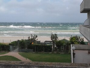 Property grounds - NEREIDS: PANORAMIC VIEW of SEA and BEACH from the 5th floor.  (Lido Adriano)