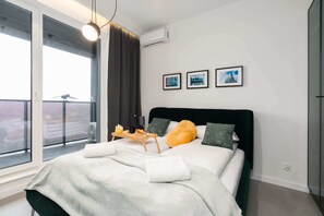 2 dormitorios, tabla de planchar con plancha, wifi y ropa de cama