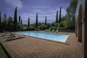 Seasonal outdoor pool