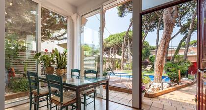 Villa 'Bella Estança' avec piscine privée, Wi-Fi et climatisation.