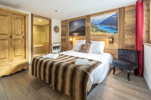 Appartement 'Chalet La Turra' avec vue sur les montagnes, Wi-Fi et climatisation