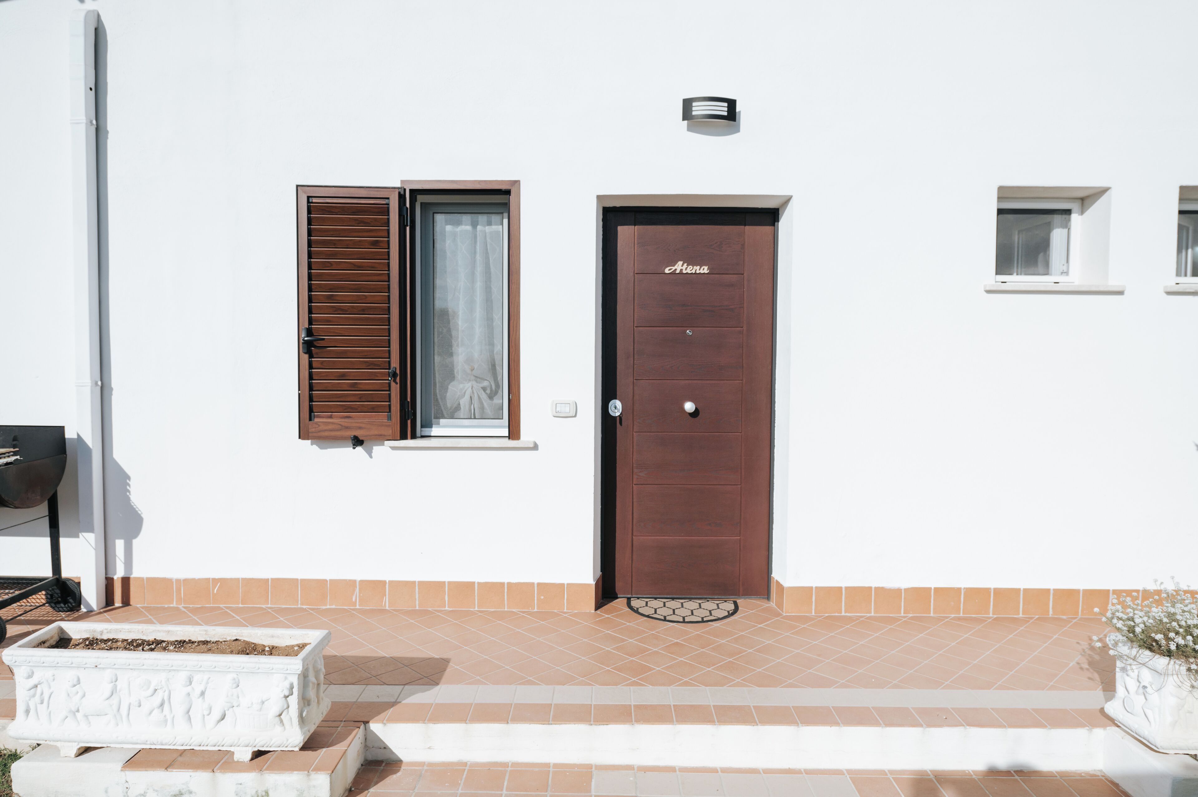 Façade de l’hébergement