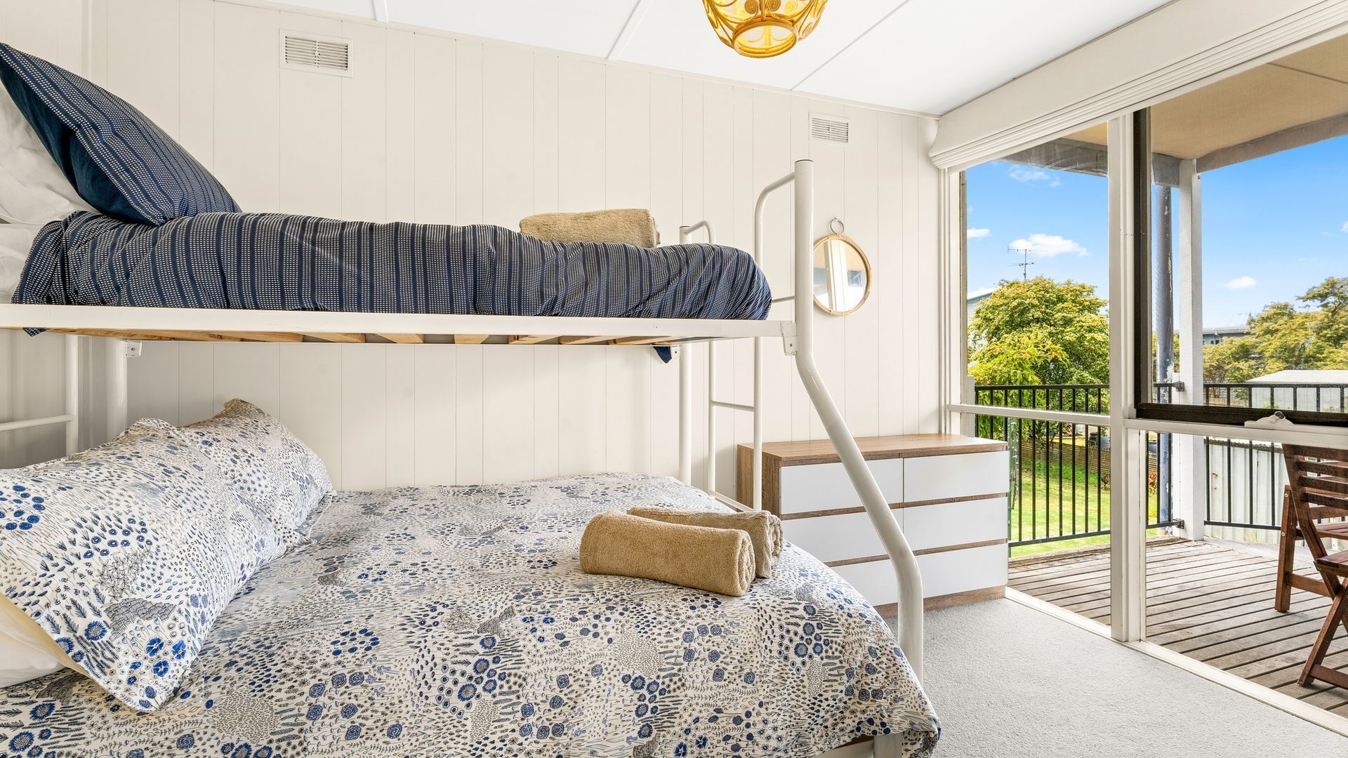 5 bedrooms, iron/ironing board, travel cot, Internet