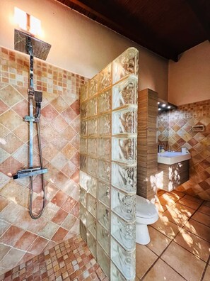 Shower, hair dryer - Le Sirenuse | Paradise Haven in Culebra, Island (Culebra)