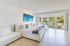 2 chambres, lit parapluie, Wi-Fi gratuit, draps fournis