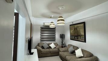 70-inch LED TV with cable channels