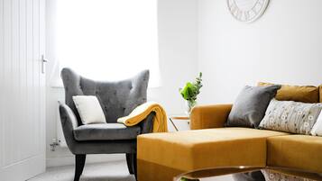 House | Living area | 55-inch Smart TV with digital channels, TV