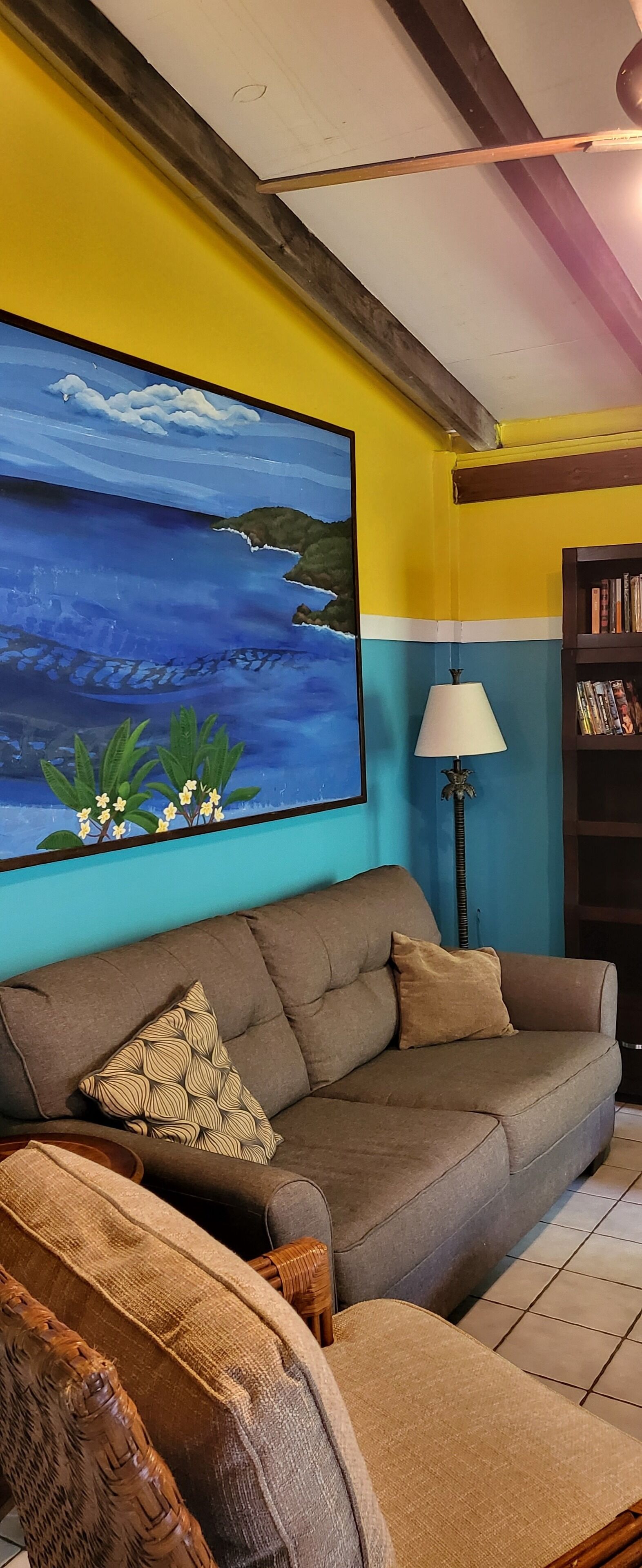 Zen Retreat King Private Room | Hypo-allergenic bedding, laptop workspace, free WiFi, bed sheets