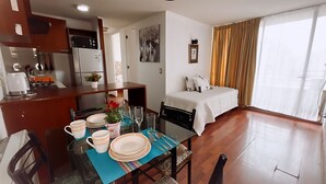 Family Apartment | Living area - Apartamentos plaza bulnes (Santiago)