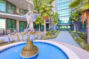 Enceinte de l’hébergement