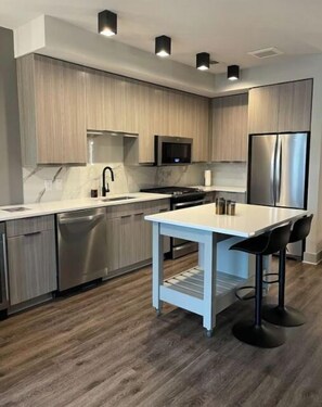 Private kitchen - 2 Story Penthouse in Buckhead (Atlanta)