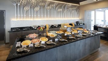 Petit déjeuner buffet