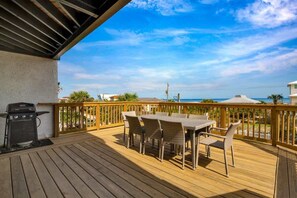 Outdoor dining - OceanViews, Pool, Hot Tub (St. Augustine)